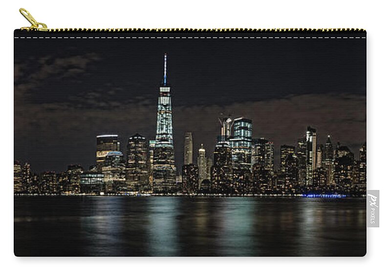 New York City Zip Pouch featuring the photograph New York View by Nicki McManus