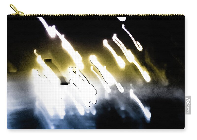 Night Zip Pouch featuring the photograph Night Lights by Tatiana Travelways