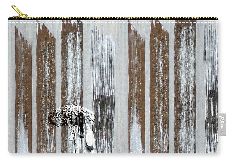 Woman Zip Pouch featuring the photograph No Rain Forest by LemonArt Photography