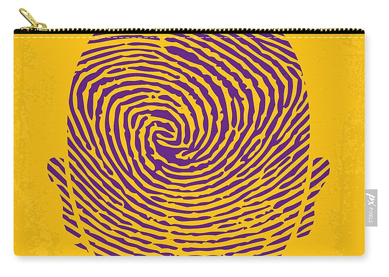 The Bourne Identity Zip Pouch featuring the digital art No439 My The Bourne identity minimal movie poster by Chungkong Art