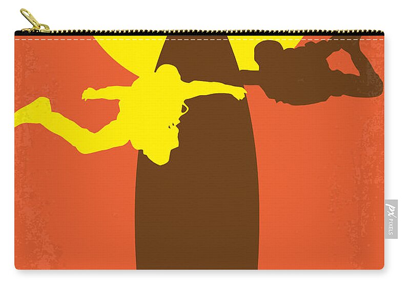 Point Carry-all Pouch featuring the digital art No455 My Point Break minimal movie poster by Chungkong Art
