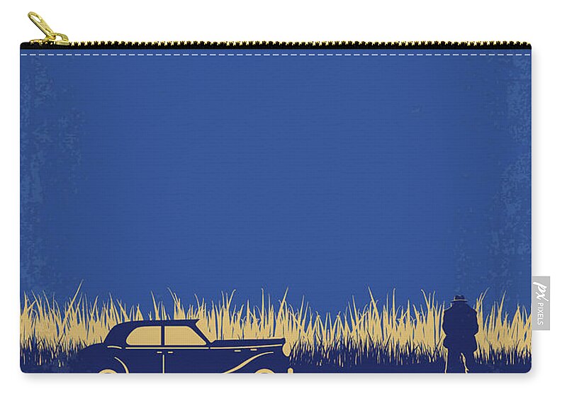 The Carry-all Pouch featuring the digital art No686-1 My Godfather I minimal movie poster by Chungkong Art