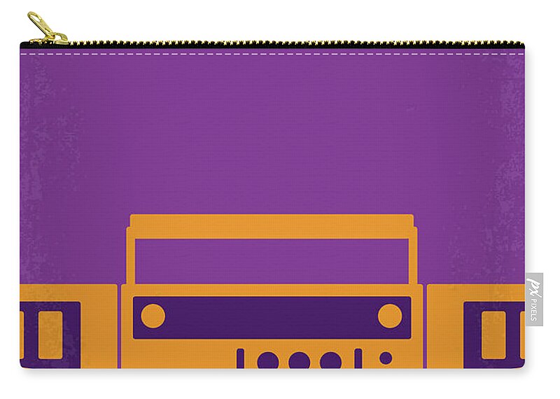 Say Anything Zip Pouch featuring the digital art No886 My Say Anything minimal movie poster by Chungkong Art