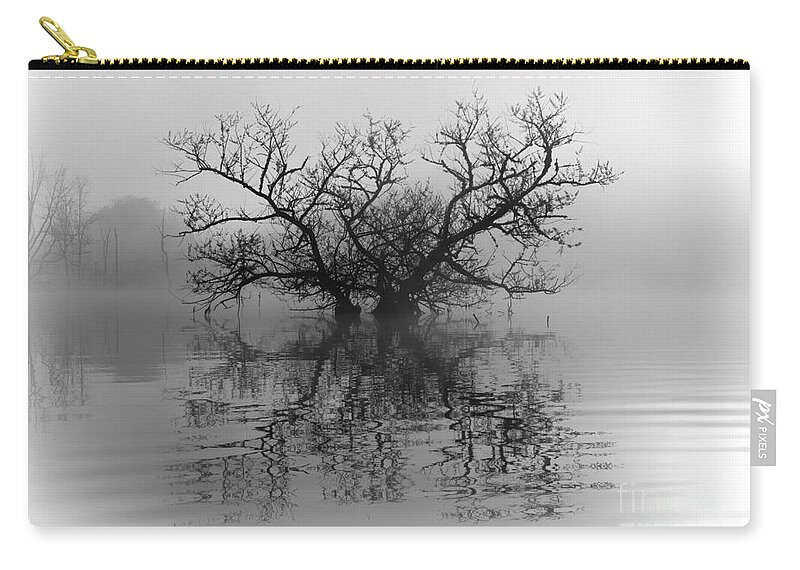 Norris Zip Pouch featuring the photograph Norris Lake April 2015 6 by Douglas Stucky