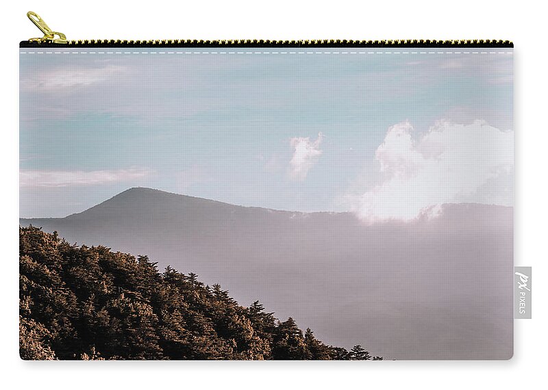 North Georgia Zip Pouch featuring the photograph North Georgia Mountains 11 by Andrea Anderegg
