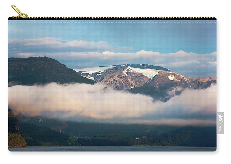 Norway Carry-all Pouch featuring the photograph Norway Fjord Innvikfjorden by Andy Myatt