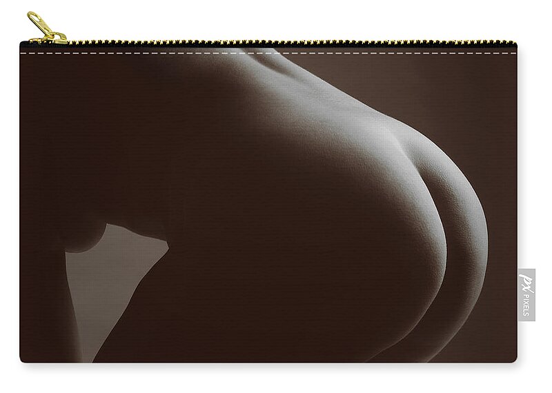 Nude Zip Pouch featuring the photograph Nudescape by Steve Williams
