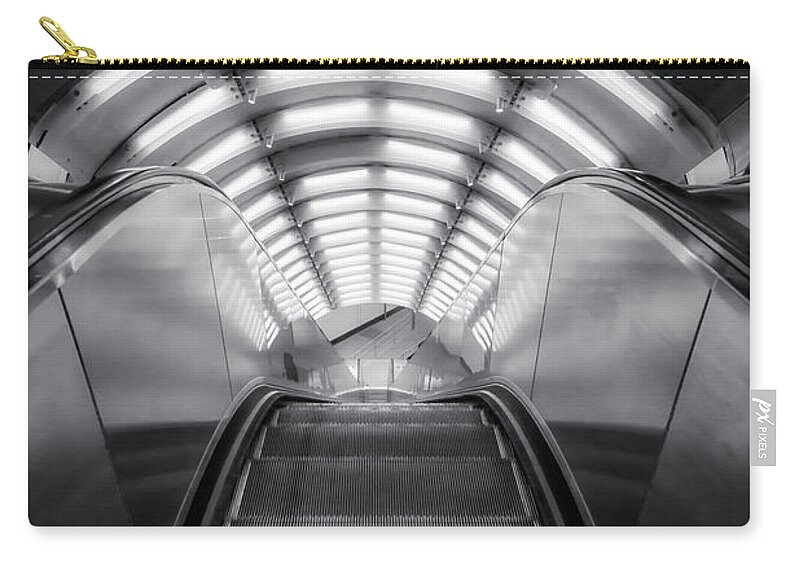 Nyc Subway Station Zip Pouch featuring the photograph NYC Subway Station by Susan Candelario