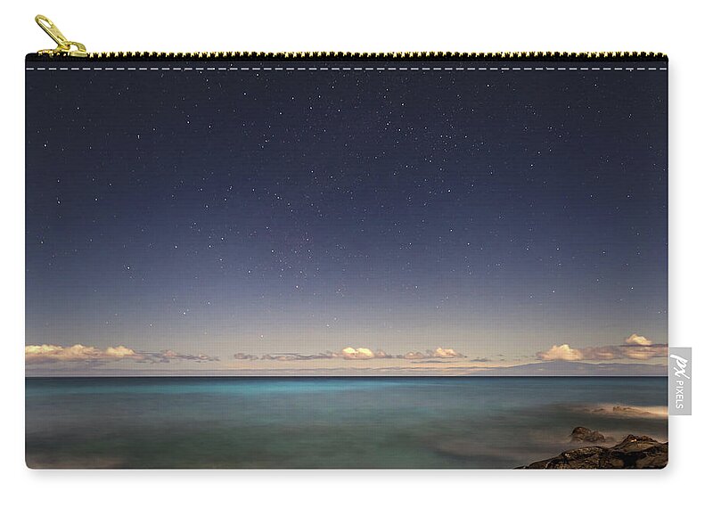 Stars Zip Pouch featuring the photograph Ocean Stars by Christopher Johnson