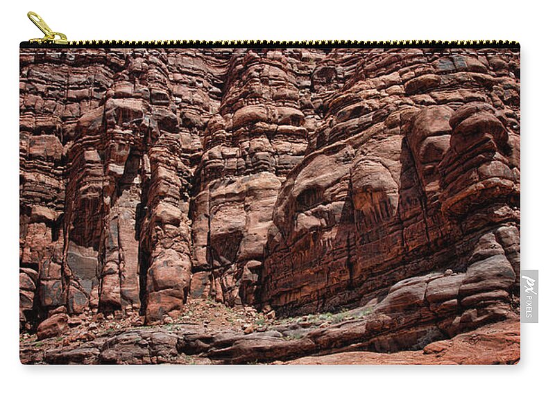 Canyonlands National Park Zip Pouch featuring the photograph Off Road Adventure by Norma Warden