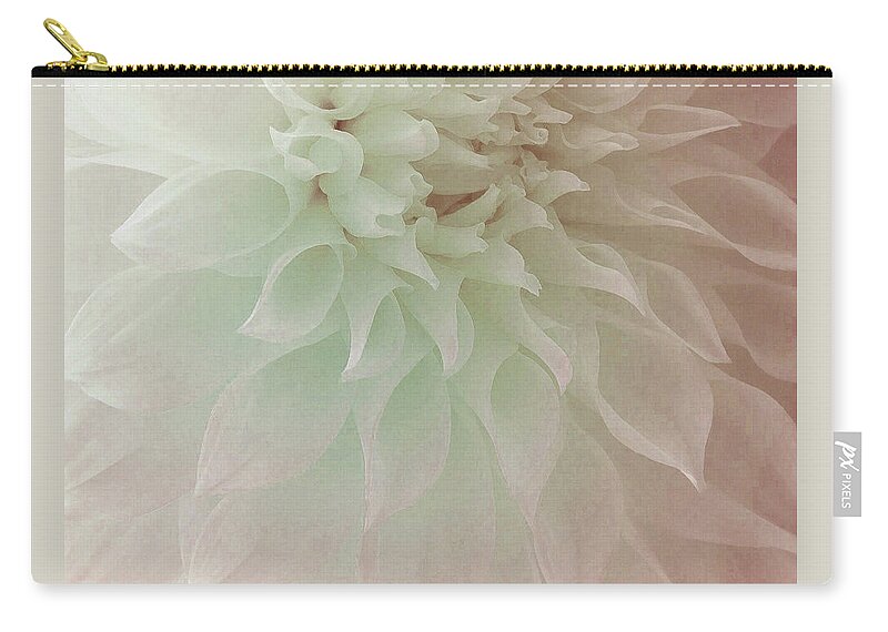 Dahlias Zip Pouch featuring the photograph Oh Heavenly Morning by The Art Of Marilyn Ridoutt-Greene