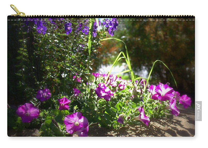 Old Folks Home Zip Pouch featuring the photograph Old Folks Home by Edward Smith