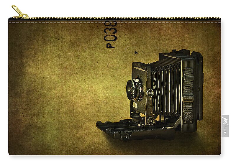 Camera Zip Pouch featuring the photograph Old School by Evelina Kremsdorf