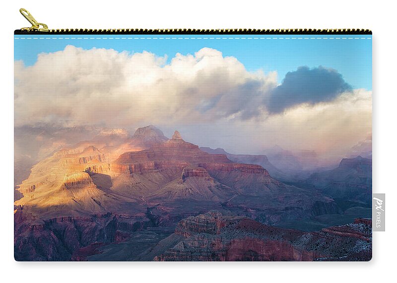 Landscape Zip Pouch featuring the photograph On The Spot Light by Jonathan Nguyen