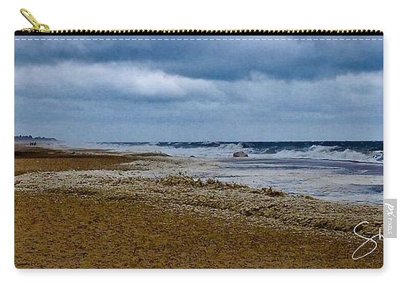 Beach Zip Pouch featuring the photograph Once in a Lifetime by Shawn M Greener