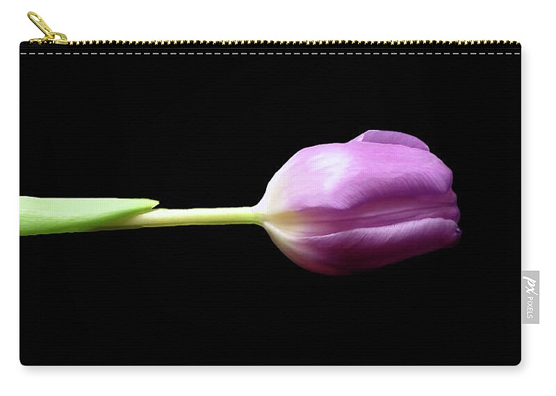 Flower Zip Pouch featuring the photograph One by Johanna Hurmerinta