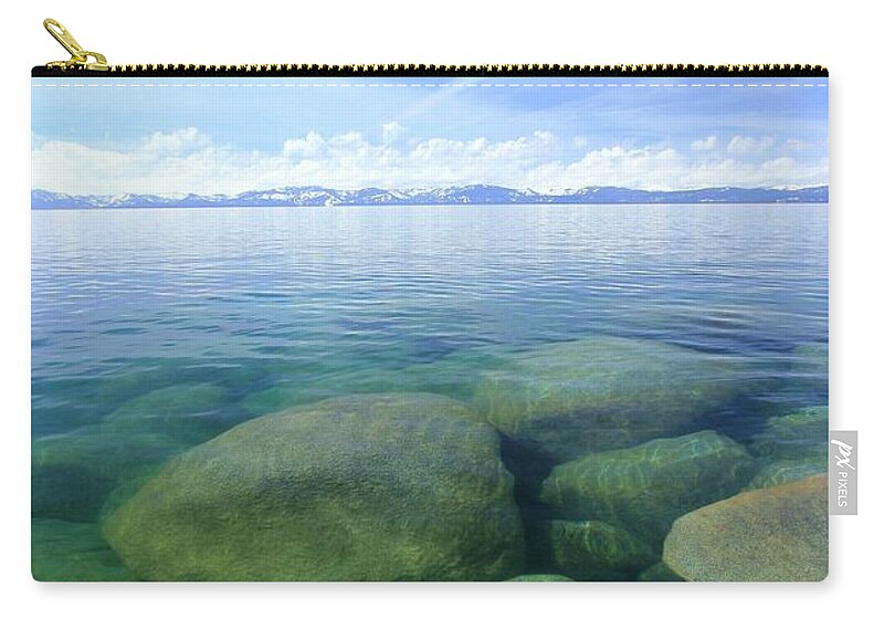 Lake Tahoe Zip Pouch featuring the photograph Open Invitation by Sean Sarsfield