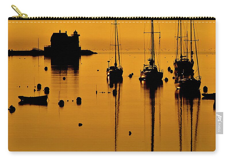 Lightouse Carry-all Pouch featuring the photograph Orange in the House by Jeff Cooper