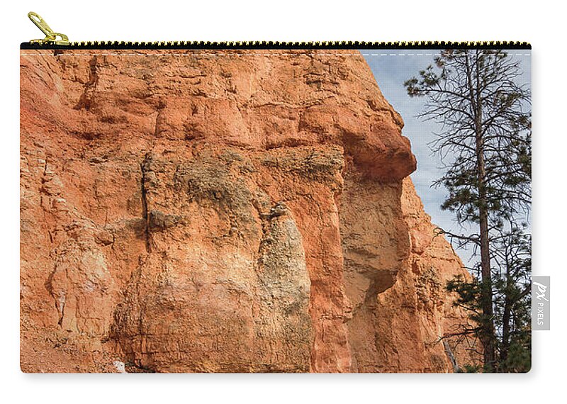 Bryce Canyon National Park Zip Pouch featuring the photograph Orange Pillar by Greg Nyquist