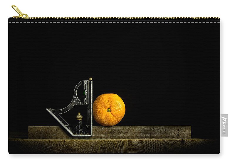 Orange Carry-all Pouch featuring the photograph Oranges ain't square by Nigel R Bell