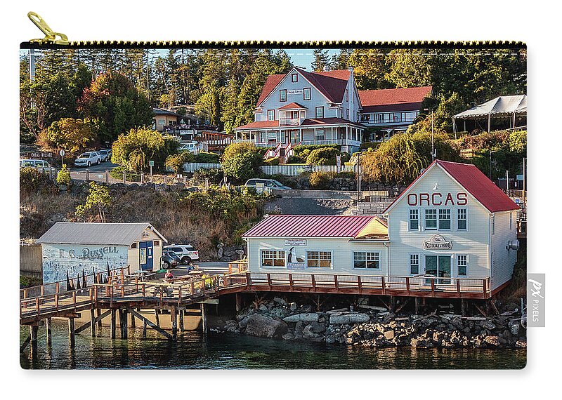 Orcas Island Zip Pouch featuring the photograph Orcas Island by Rod Best