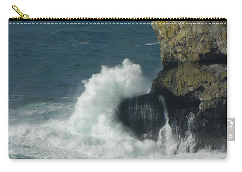Oregon Carry-all Pouch featuring the photograph Original Splash by Gallery Of Hope 