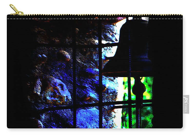 Bell Zip Pouch featuring the photograph Oswaldo's Bell by Al Bourassa