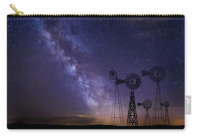 Milky Way Zip Pouch featuring the photograph Our Milky Way by Andrea Kollo