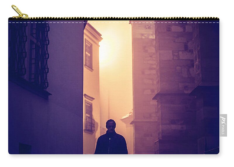 Mystery Zip Pouch featuring the photograph Out of Time by Jenny Rainbow