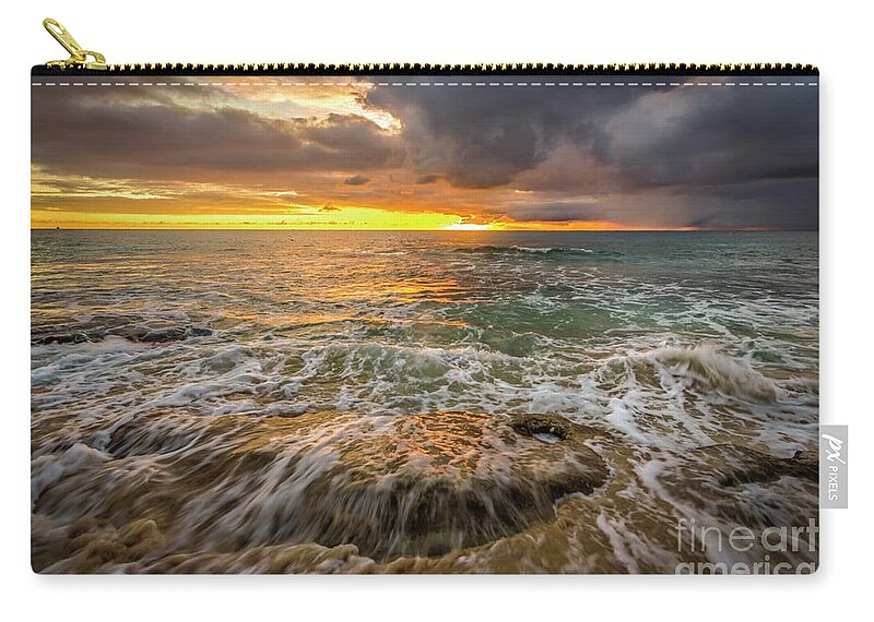  Carry-all Pouch featuring the photograph Over The Top by Hugh Walker