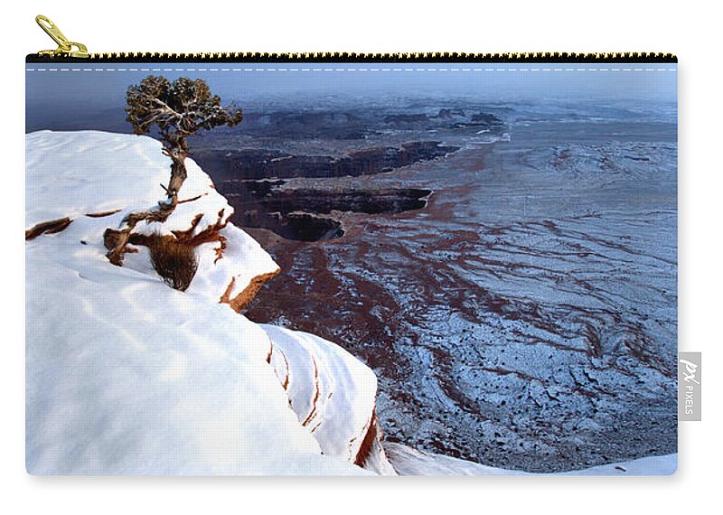Americas Best Idea Zip Pouch featuring the photograph Overseer by David Andersen
