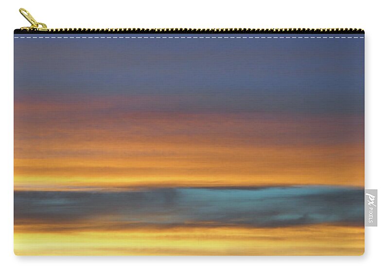 Pacific Northwest Sunset Zip Pouch featuring the photograph Pacific Northwest Sunset by Jacklyn Duryea Fraizer