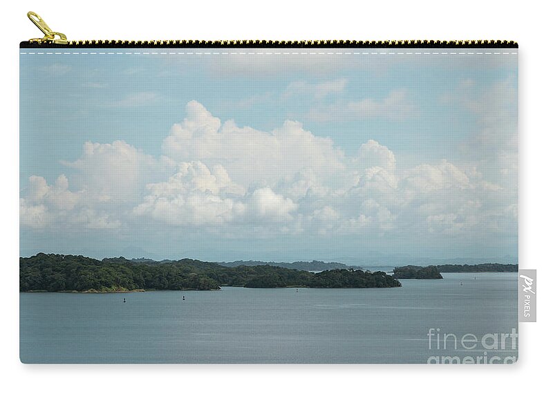 Clouds Zip Pouch featuring the photograph Panama Clouds by Ana V Ramirez