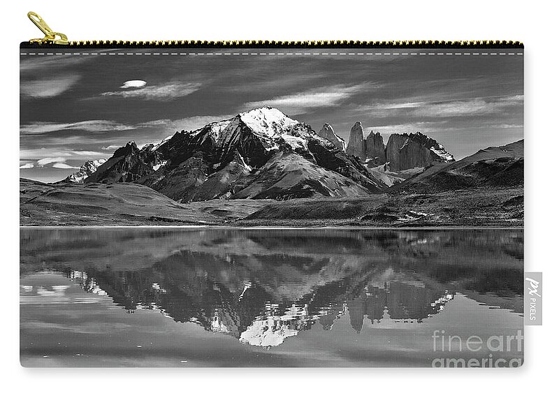 Zip Pouch featuring the photograph Patagonia 15 by Bernardo Galmarini