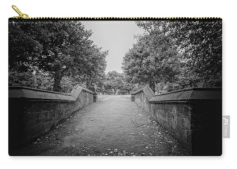 Flaybrick Zip Pouch featuring the photograph Pathway by Spikey Mouse Photography