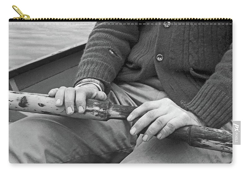  Zip Pouch featuring the photograph Paul by Laurie Stewart