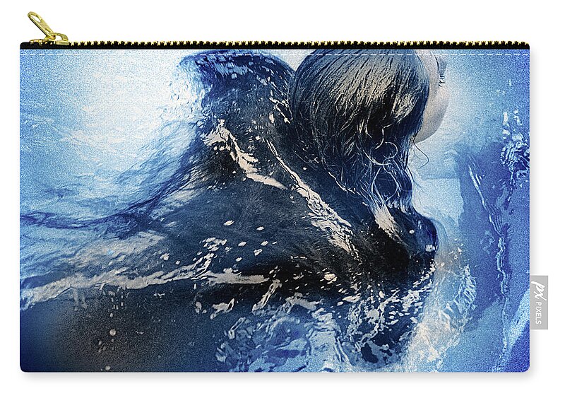 Woman Zip Pouch featuring the photograph Paula by Yuri Lev