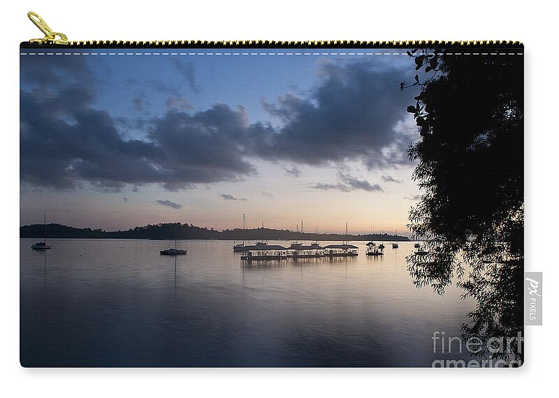 Photography Zip Pouch featuring the photograph Peace before sunrise by Ivy Ho