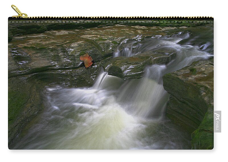Landscape Carry-all Pouch featuring the photograph Peace falls by Robert Och