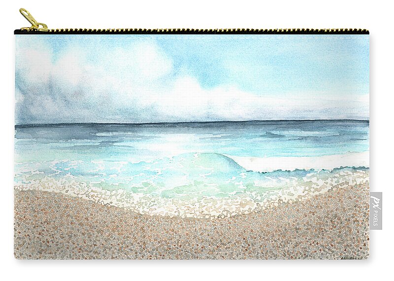 Gulf Coast Carry-all Pouch featuring the painting Peaceful, Easy Feeling by Hilda Wagner
