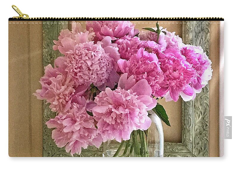 Peonies Zip Pouch featuring the photograph Perfect Picture by Jill Love