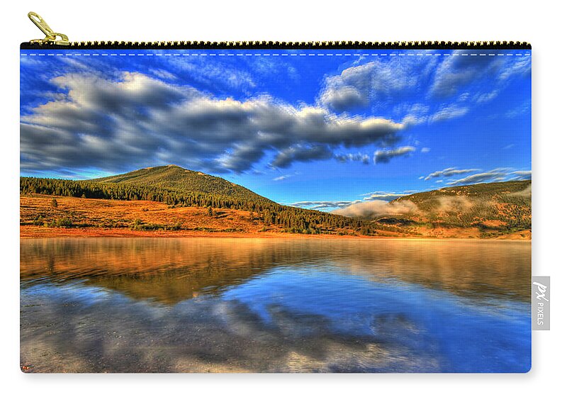Lake Zip Pouch featuring the photograph Perfection by Scott Mahon
