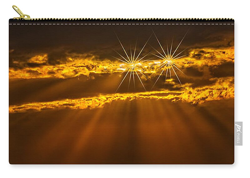 Arizona Zip Pouch featuring the photograph Perpetual Light by Mark Myhaver