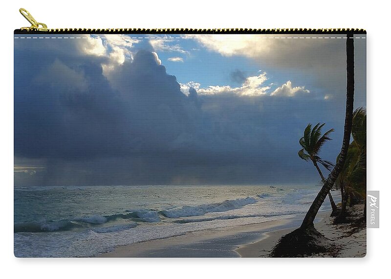 Ocean Zip Pouch featuring the photograph Photo 20 ocean by Lucie Dumas