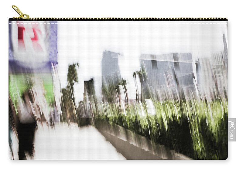 Las Vegas. 2015 Zip Pouch featuring the photograph Pictures of the Past by Wade Brooks