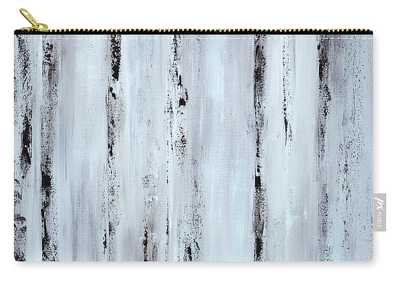 Urban Carry-all Pouch featuring the painting Pier Planks by Tamara Nelson