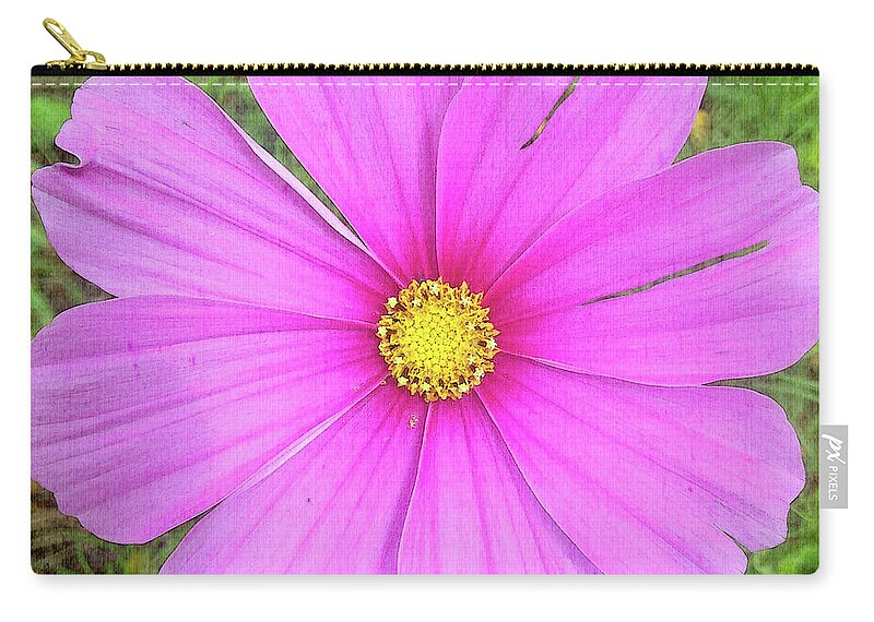 Pink Zip Pouch featuring the photograph Pink by Terri Harper