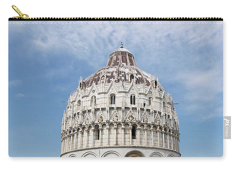 Prott Zip Pouch featuring the photograph Pisa Italy 3 by Rudi Prott