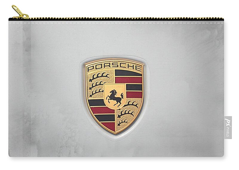 Photography Zip Pouch featuring the photograph Porsche by Ella Kaye Dickey