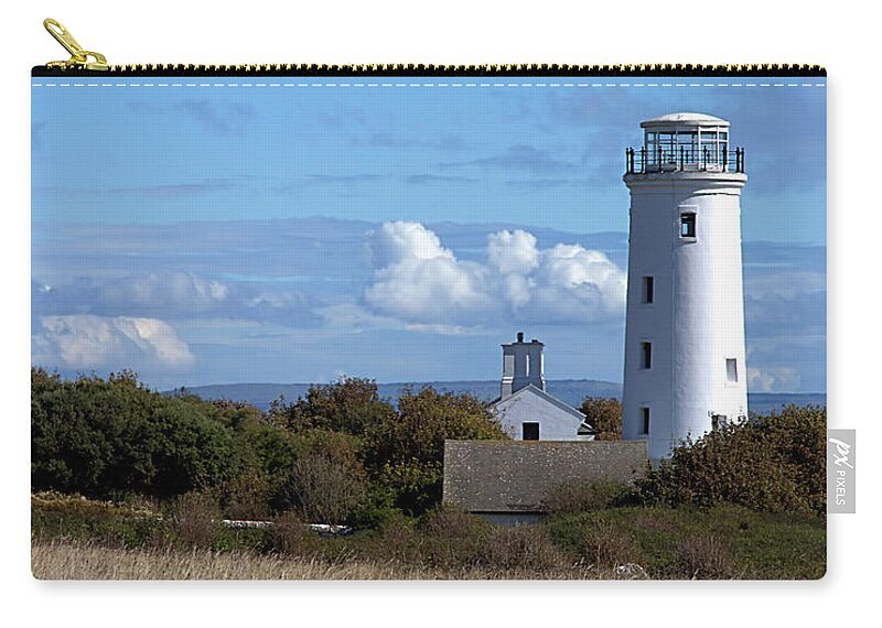 Observatory Zip Pouch featuring the photograph Portland Bird Observatory by Stephen Melia